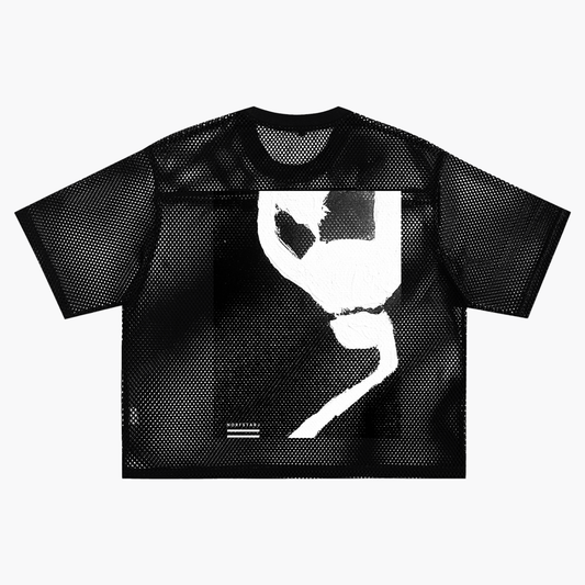 Death Is My Friend See-Through Net T-Shirt