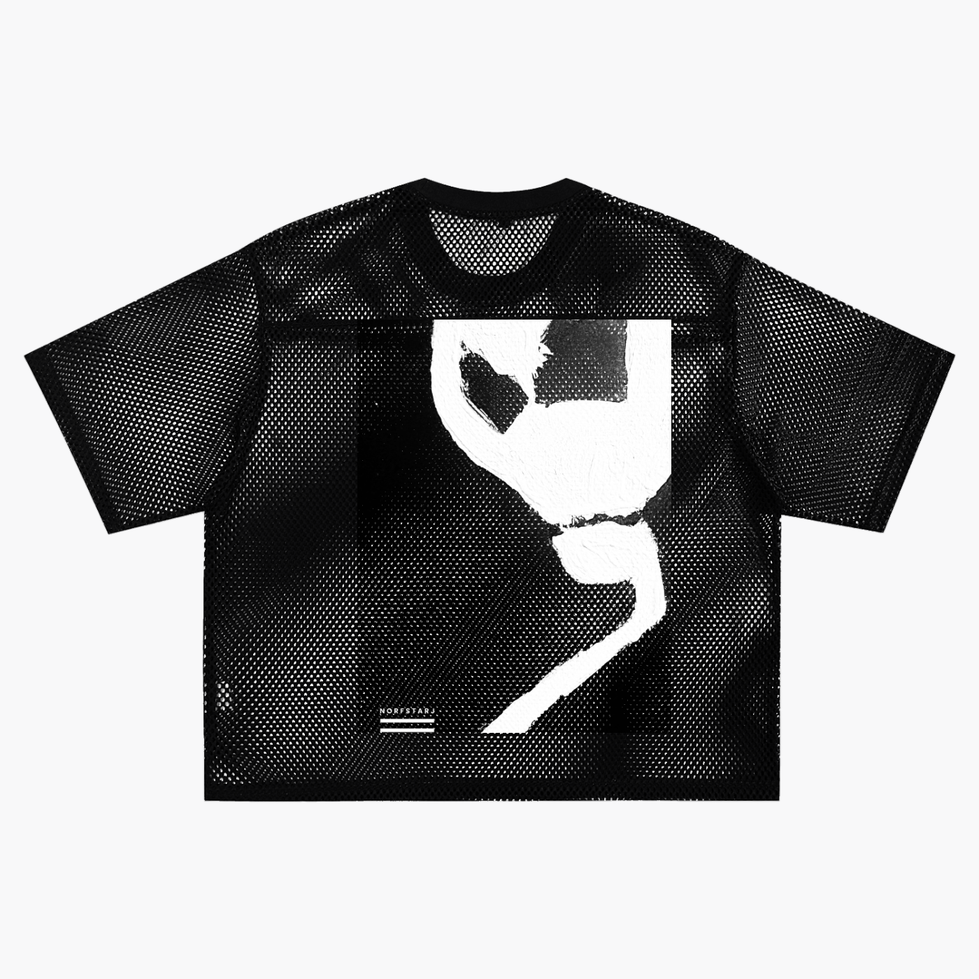 Death Is My Friend See-Through Net T-Shirt