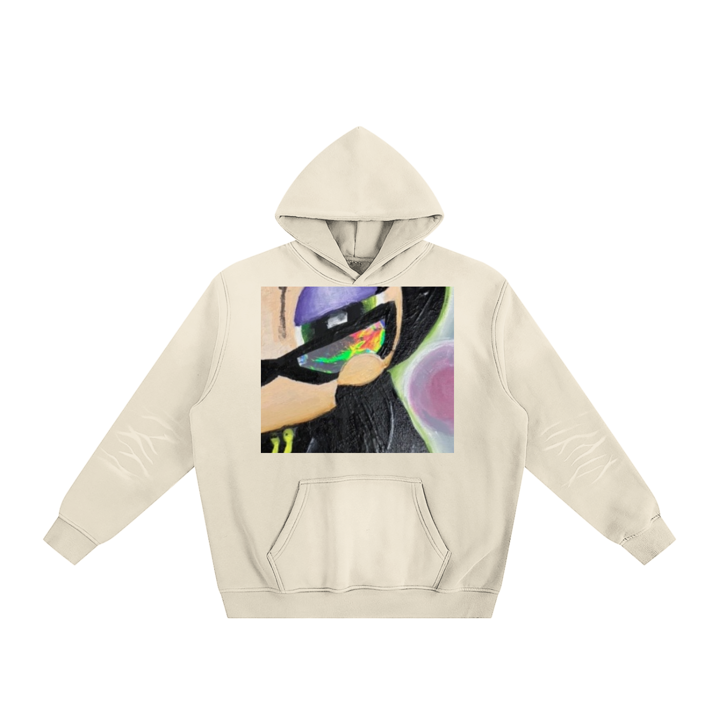 Sunfade Fleeced Hoodie