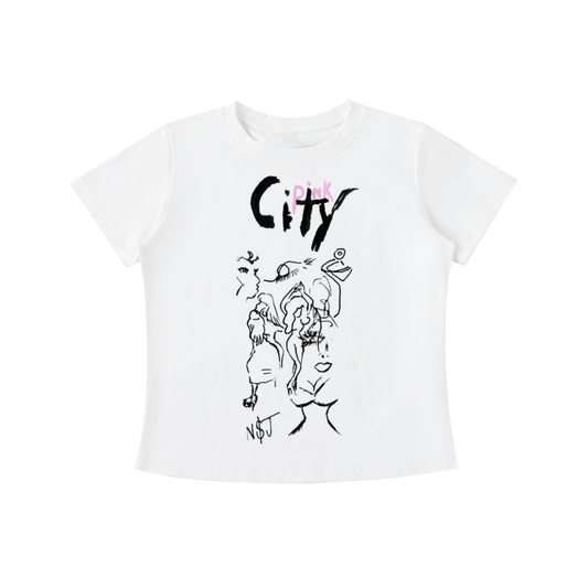 Pink City (Slim Fit T-shirt)