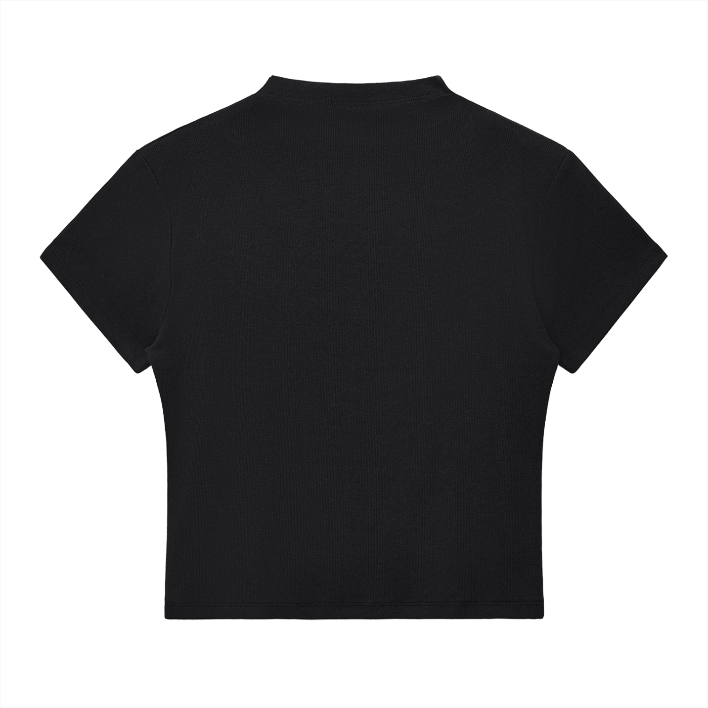 Drippy Slim Fit Mock Neck T-Shirt