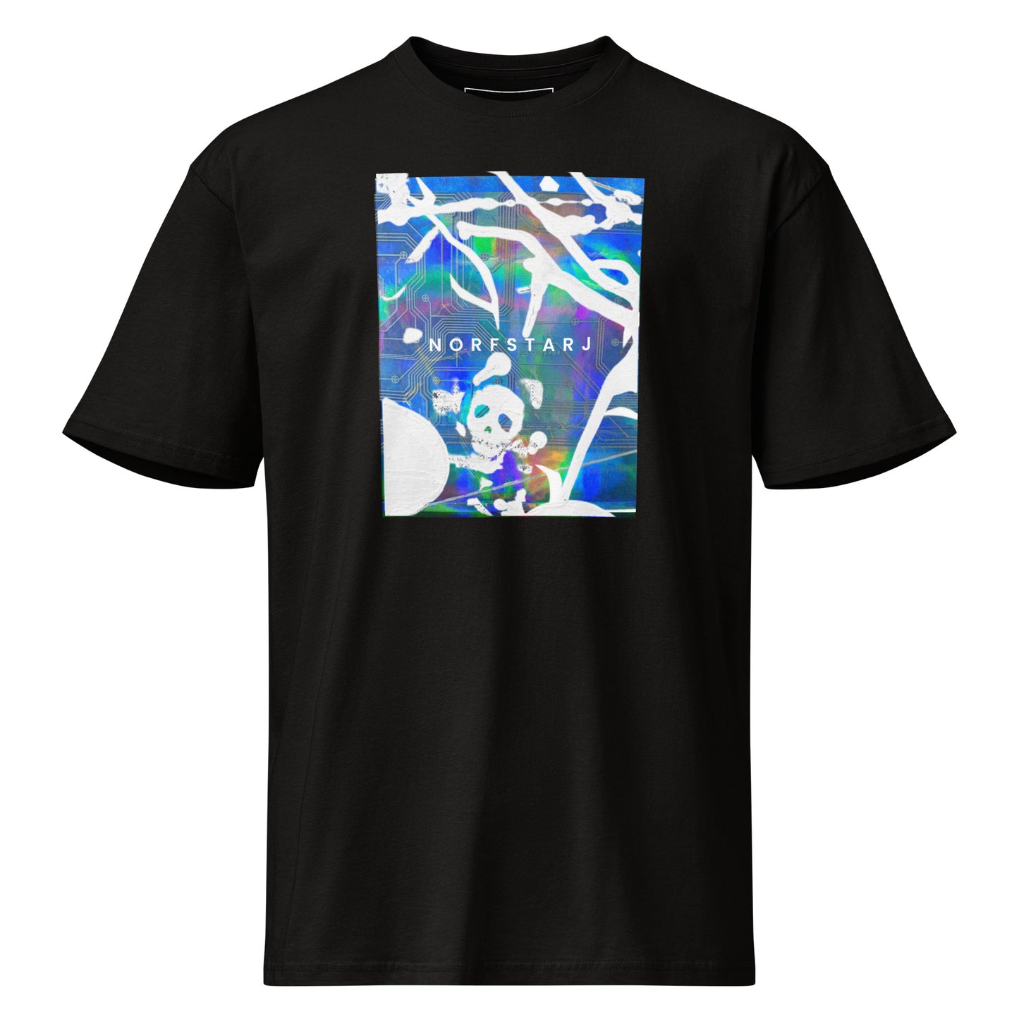 HOLOGRAPHIC SURFER (Premium Short Sleeve Tee)