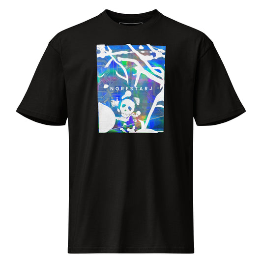 HOLOGRAPHIC SURFER (Premium Short Sleeve Tee)