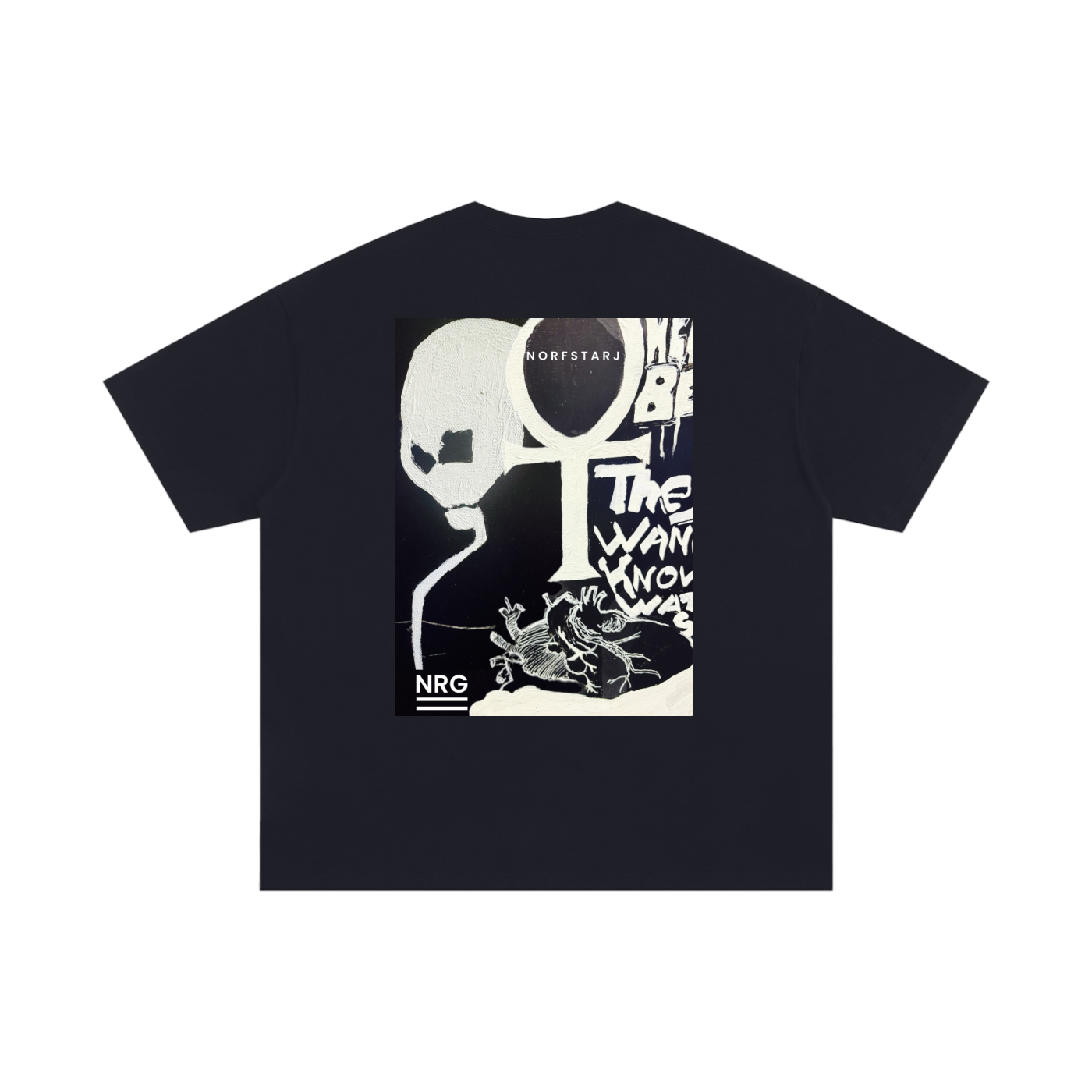 Death Is My Friend Oversized Cotton T-Shirt