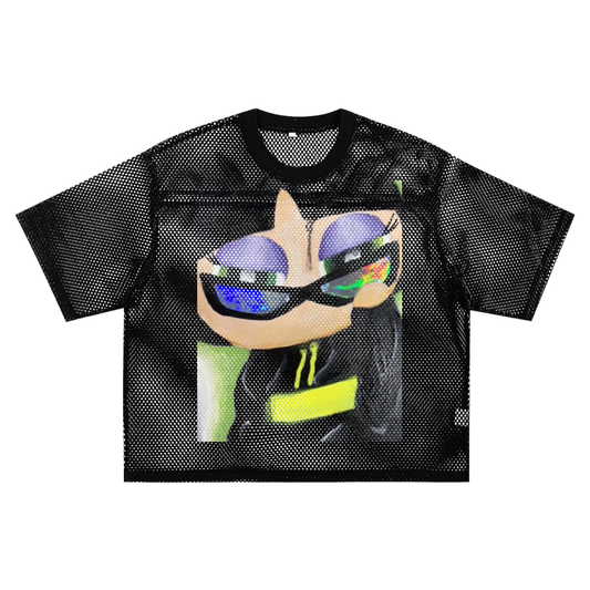 Buttercup See-Through Net T-Shirt