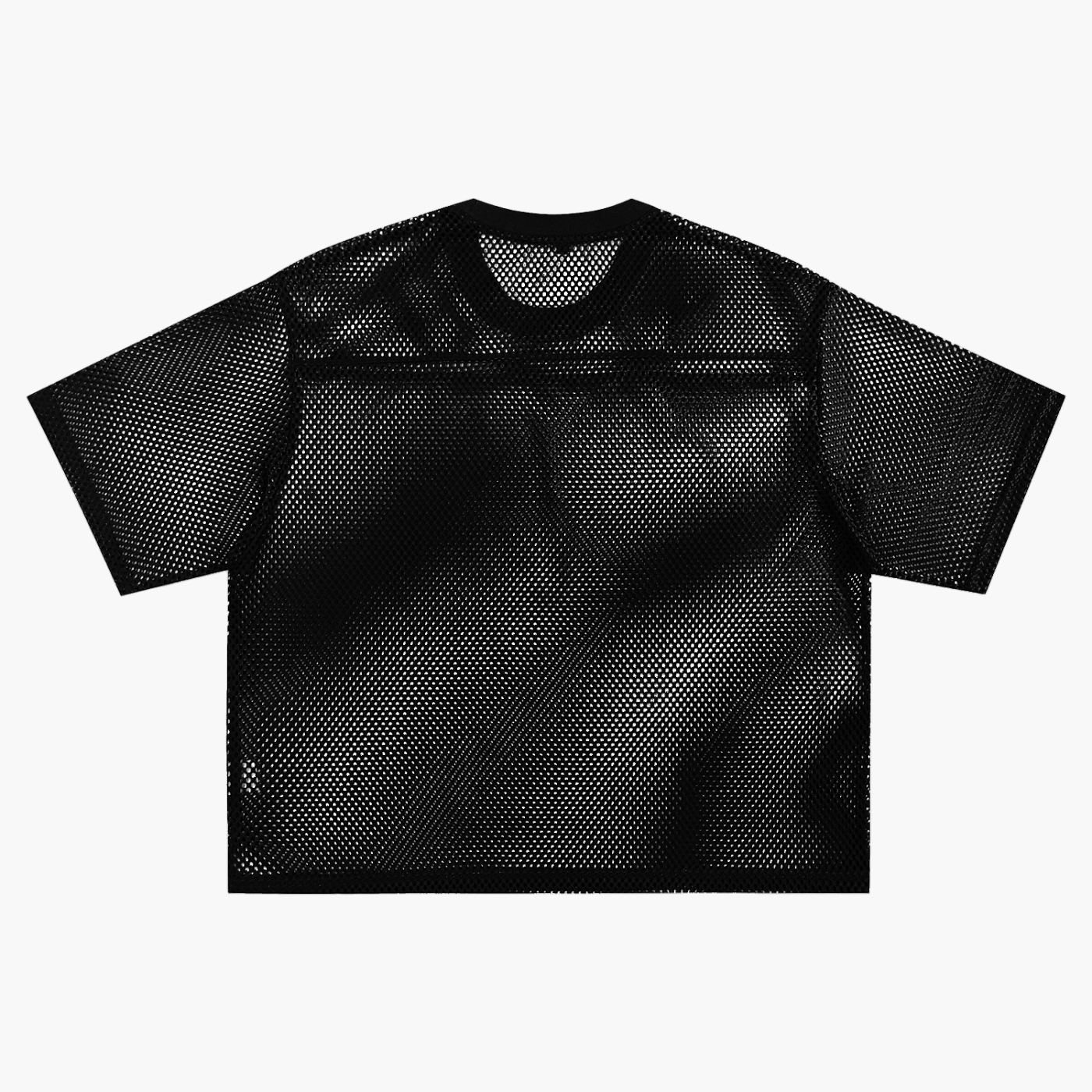 COPYRIGHT INCRINGE See-through Boxy Net T-Shirt