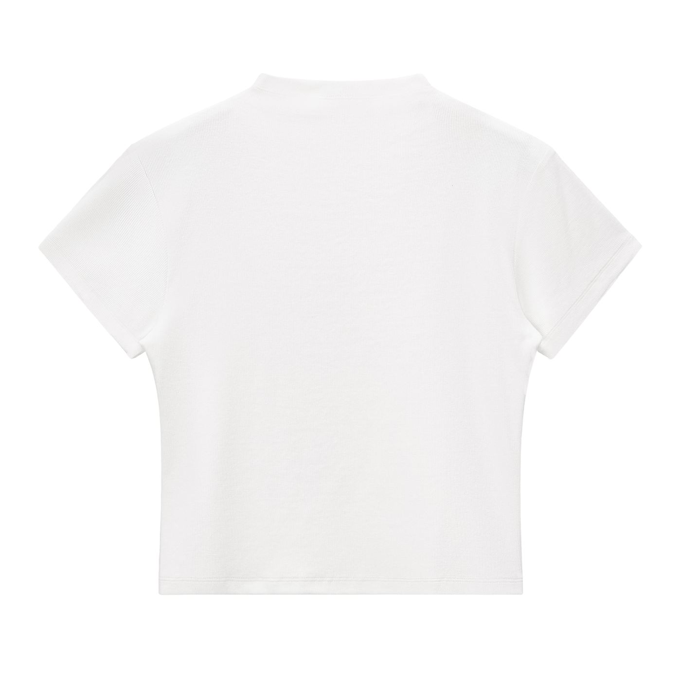 Drippy Slim Fit Mock Neck T-Shirt